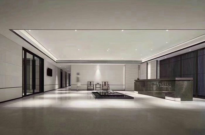 1200平米办公楼设计施工装修效果图