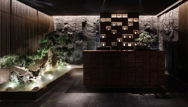 650平米郑州中餐厅装修施工效果图
