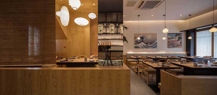 265平米商丘日料店装修设计效果图