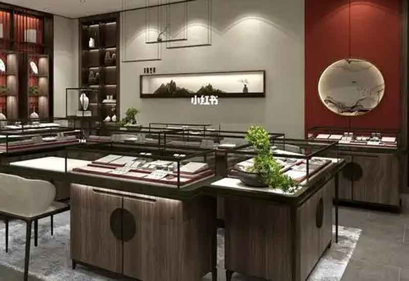 郑州文玩店装修设计：传统风格与精品陈列空间打造