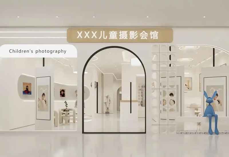 郑州儿童摄影工作室装修：童趣主题与拍摄场景设计
