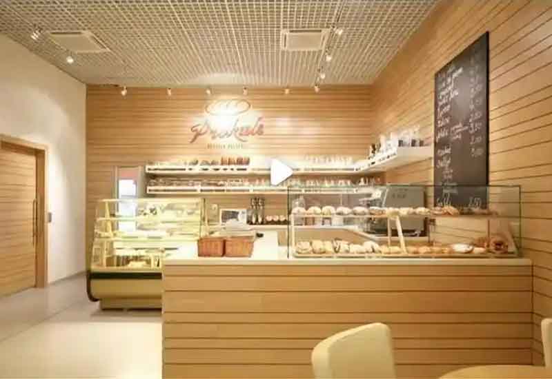 郑州面包店装修设计：暖香氛围与开放式制作区设计思路