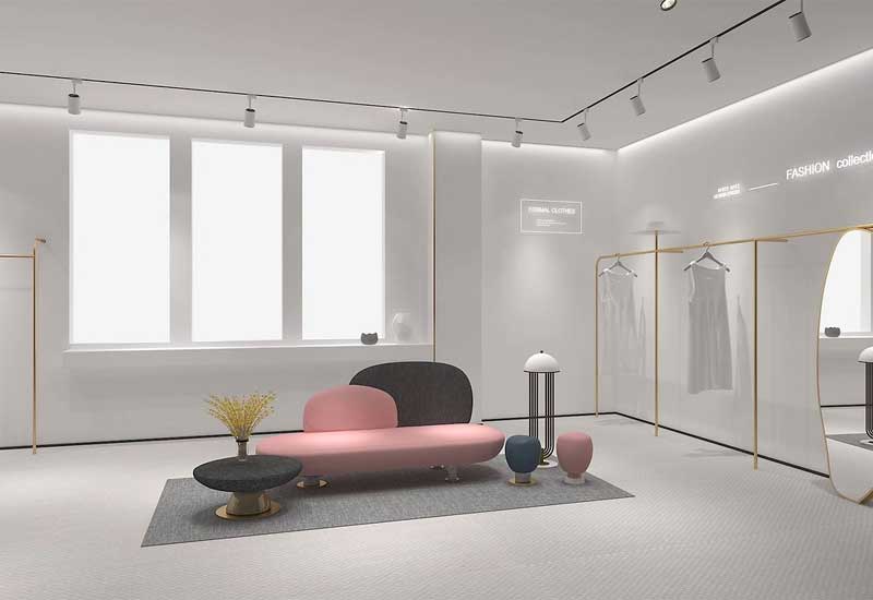 郑州服装直播间设计费用：服装面料质感展示的灯光成本