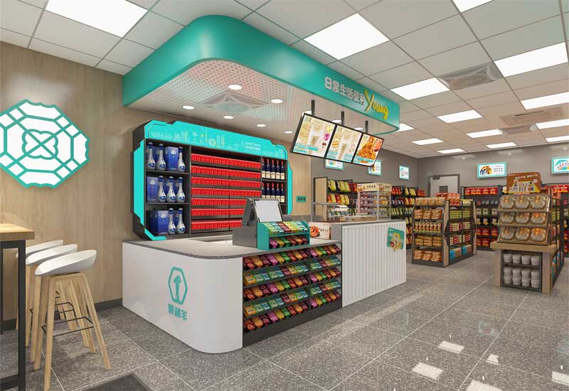 郑州便利店装修设计：促销商品陈列区的设计与布局
