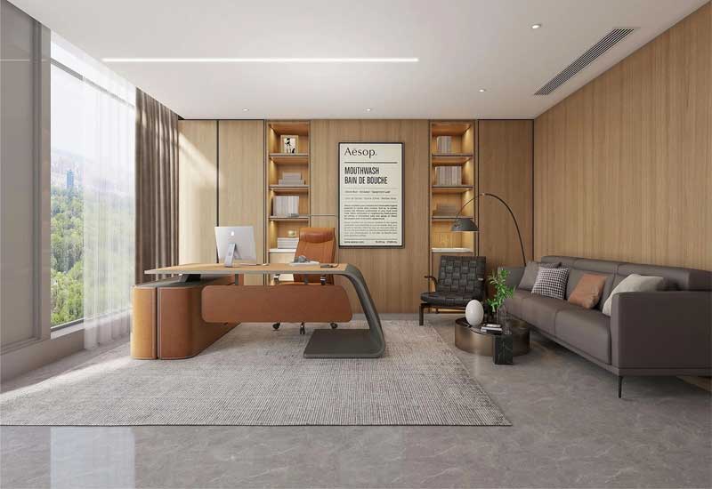 郑州办公室地面装修材料对比:设计费用/工期/性价比分析