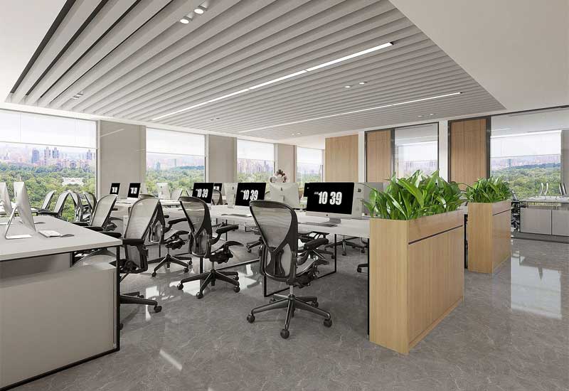 郑州10-20万办公室装修报价明细：设计费及材料配置推荐