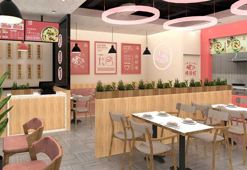 郑州米线店设计费用：施工工期/装修材料明细