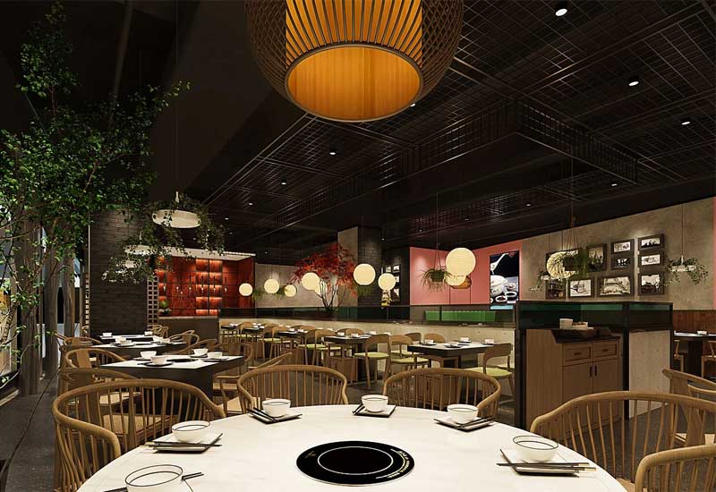 郑州火锅店装修设计：设计费用/施工工期/材料选择指南